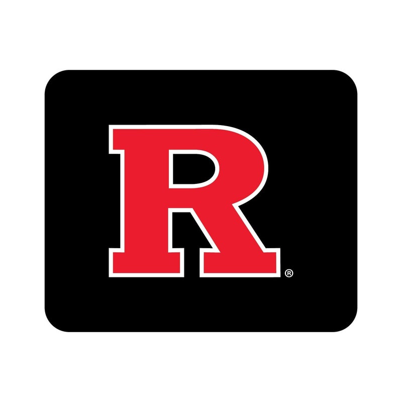 OTM Essentials Mouse Pad, Fabric, Rutgers University Standard/Classic Black 2 - Image 1